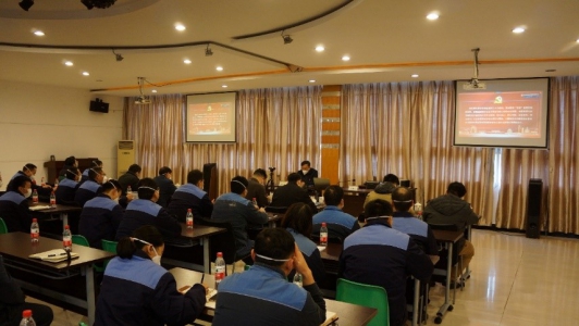 重慶水務(wù)環(huán)境集團(tuán)黨委副書記、總經(jīng)理曲斌到三峰環(huán)境開展黨的二十大精神宣講